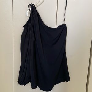 Great date night one shoulder blouse by Rachel Roy